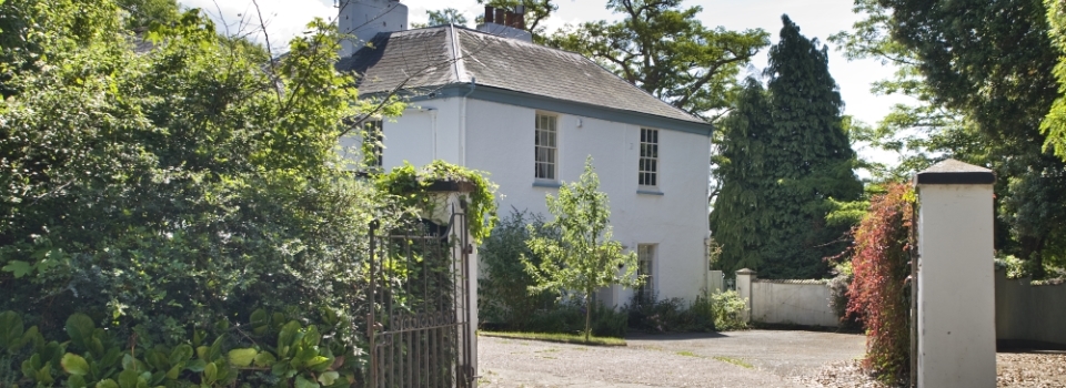 View of the Old Vicarage from the gate